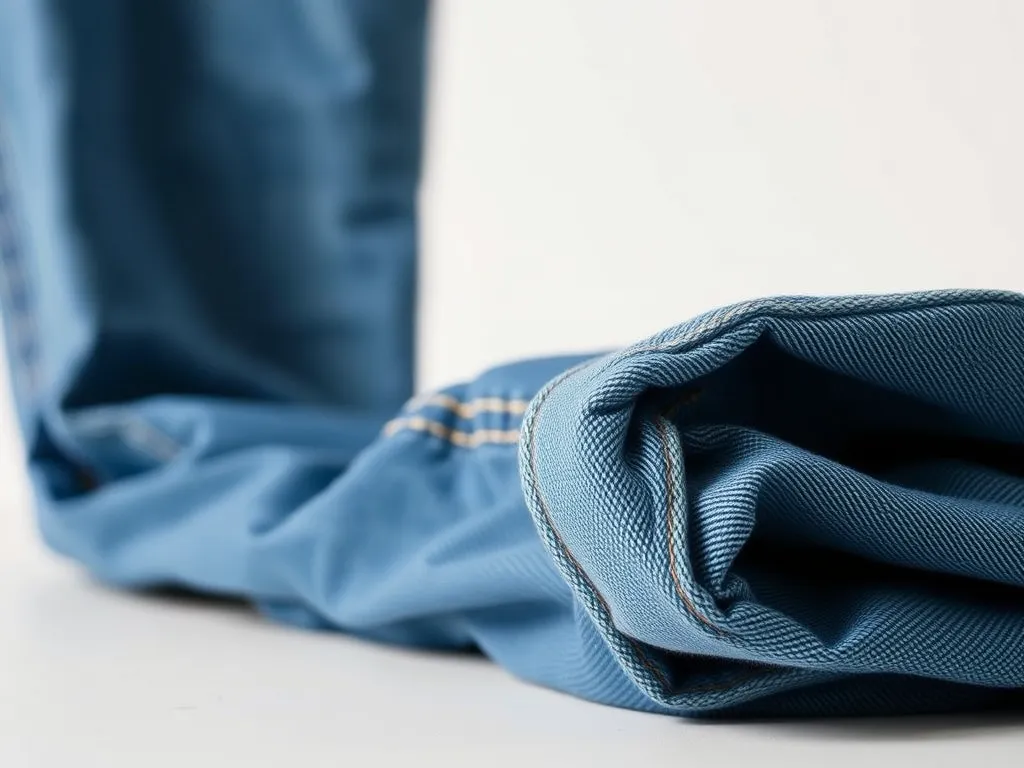 Jak skrócić jeansy z oryginalnym szwem?