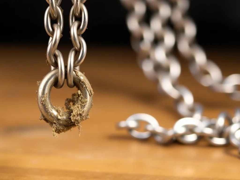 Jak wyczyścić łańcuszek ze stali chirurgicznej?