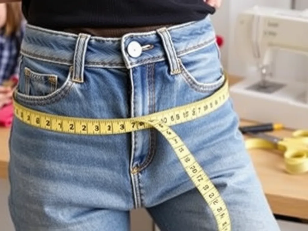 Jak poszerzyć jeansy w pasie?