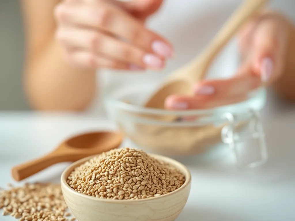 Maseczka z siemienia lnianego na zmarszczki – krok po kroku