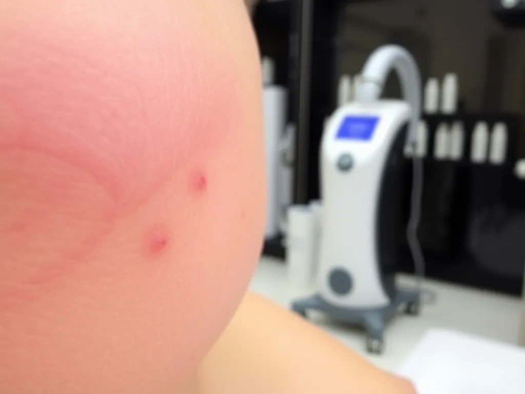 Laserowy peeling węglowy – skutki uboczne