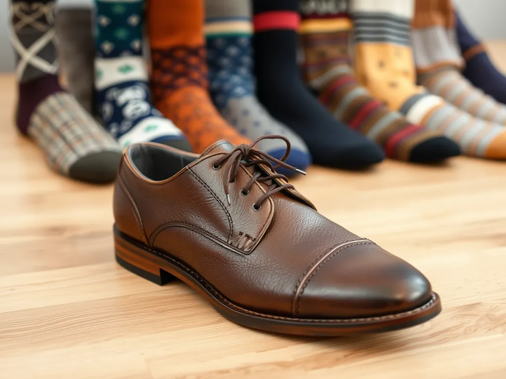 Jakie skarpetki do brązowych butów wybrać?
