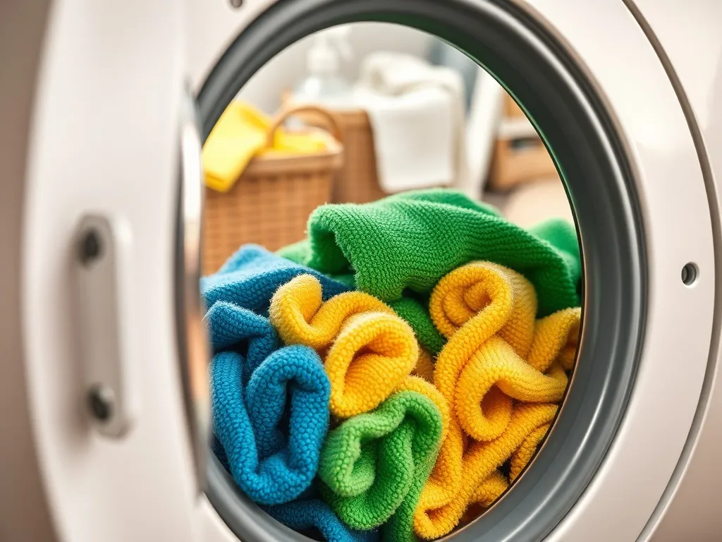 Jak prać mikrofibrę w pralce? Praktyczne porady i wskazówki