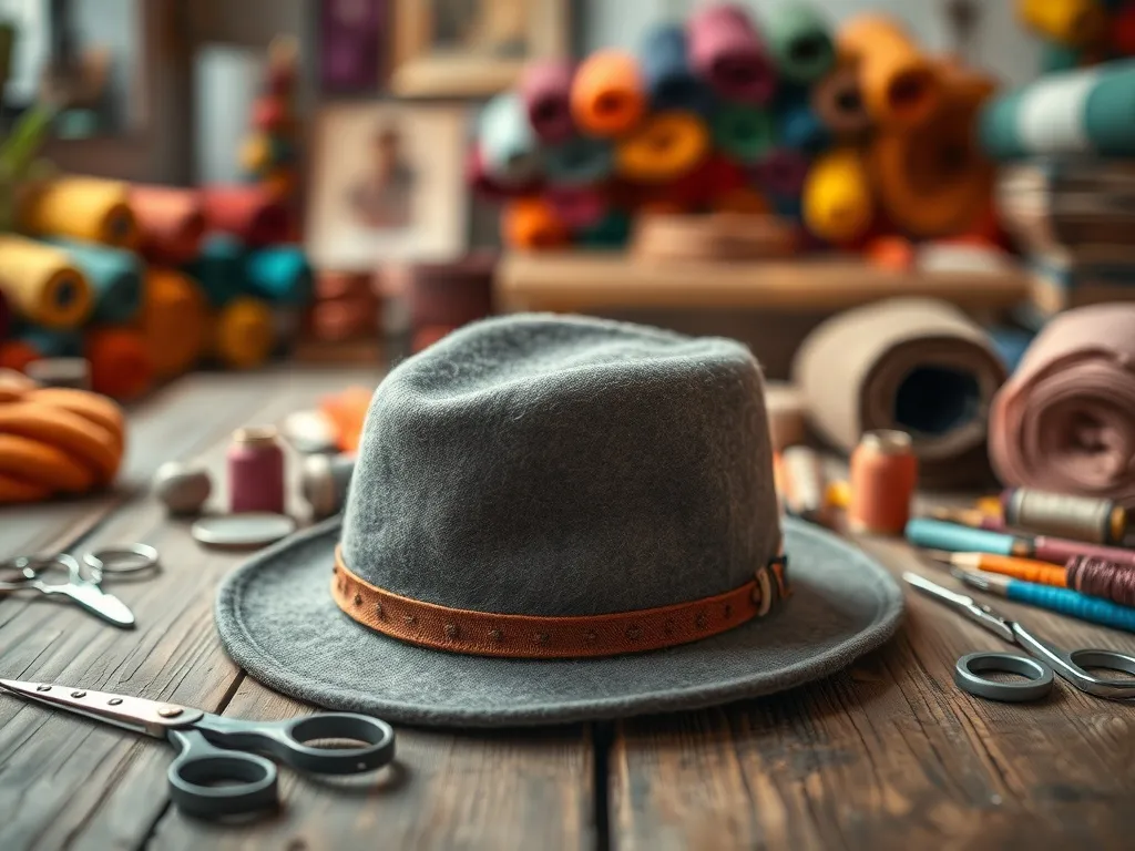 Jak zrobić kapelusz z filcu? Oto proste kroki do wykonania!